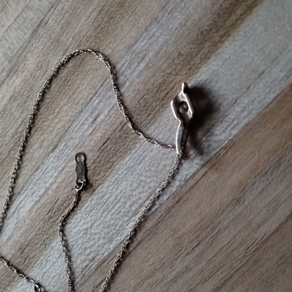 14k Natural Diamond Necklace - Picture 9 of 11